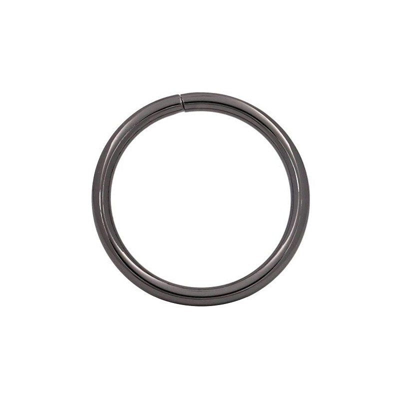 Amanaote Gun Black 1.5" Inner Diameter O Ring Non Welded