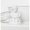 Kikkerland Beethoven 60 Minute Kitchen Timer, Mechanical Kitchen Timer, Wind