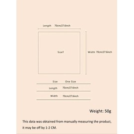 Leopard Print Square Scarf, Fashionable Hair Accessories for Women & Girls, Casual Versatile Scarf for Daily Wear