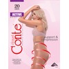 Conte Sheer Full Support Compression Pantyhose Tights with Control Top