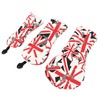 3Pcs Golf Club Head Cover Oxford Cloth British Flag Golf