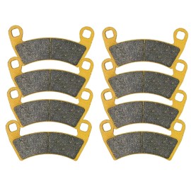 Unbranded For Polaris RZR XP 4 1000 2014-2023 Ceramic Brake Pad Set Front & Rear