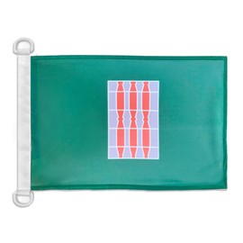 AZ Flag Gazebo Nautical Shade 45 x 30 cm - Umbria Ship Flag - Italy 30 x 45 cm