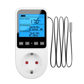 INKBIRDPLUS Temperature Controller with Timer and Probe for Greenhouse with German
