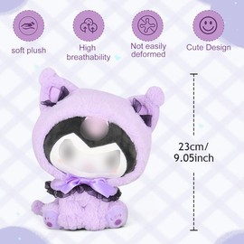 Plush Toy 23 cm Cute Plush Doll Cuddly Toy Stuffed Children's Plush Doll Anime Plush Fluffy Plush Toy for Children Doll Plush Birthday Christmas Gift -D