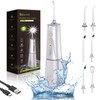 Wireless Water Flosser for Teeth: Oral Irrigator with 5 Modes,