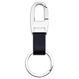 Ikacvb Key Chains For Car Keys Mental keychains for Men Dad Husband Llaveros Para Carros Unique Leather Keychain Gifts For Him Christmas Practical