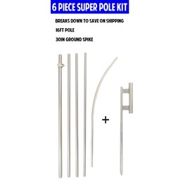 Infinity Republic - Ice Cream Banner Swooper Flag & Pole Kit - Perfect for Businesses, Ice Cream Shops, Restaurants, Cafe, etc!