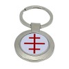 Papal Cross Christian Key Ring