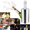 Stainless Steel Ice Bucket Double Wine Cooler