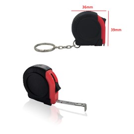 4 Pack 1m/3ft Retractable Kids Tape Measure Mini Keychain Metric/Inch Measuring Tape Portable Tape Ruler with Stable Slide Lock for Body Measuring