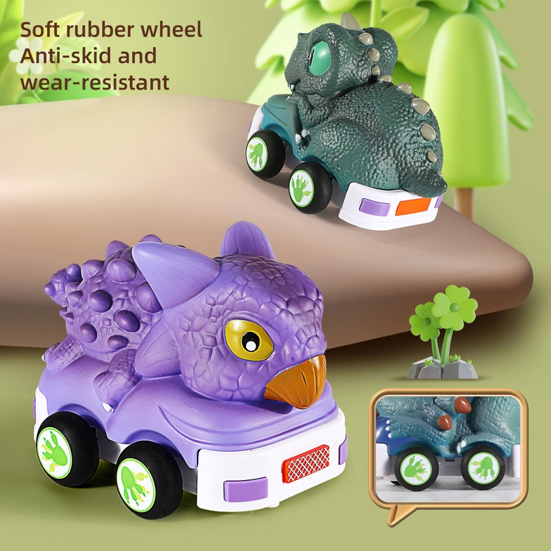 Remote Control Dinosaur Car Multi Functional Safety Anti Collision RC