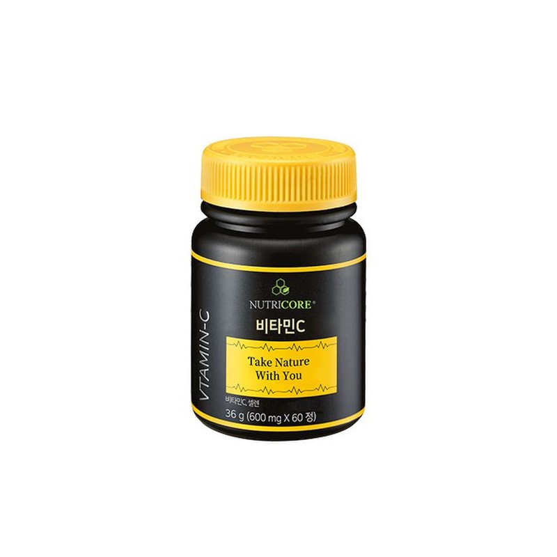 NutriCore [뉴트리코어]비타민C 600mg x 60정 (2개월분) [Nutricore] Vitamin C 600mg