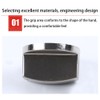 MIGUOSJIAONE 4 Pcs 6MM Gas Hob Knobs Silver Gas Stove