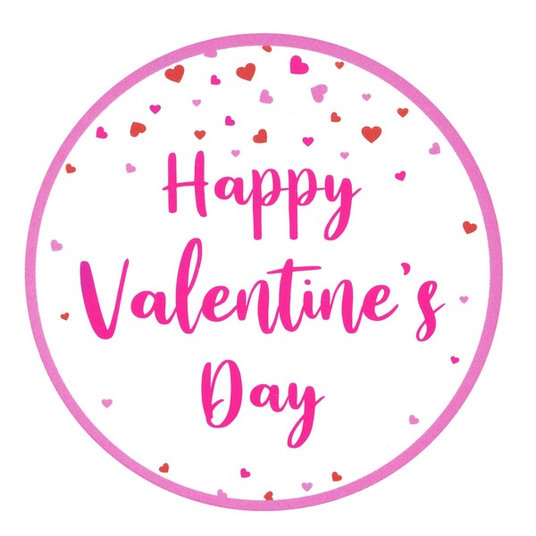 jijAcraft 60 PCS Valentines Stickers Happy Valentines Day Stickers Labels,