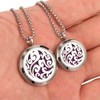 Aromatherapy Essential Oil Diffuser Necklace Tree of Life Cloud Design