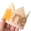 HUHJRUAR Boho Sun 1st Birthday Crown Hat - One Year