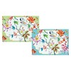 Caspari 8 Greeting Cards Notelets Blank & envelopes - Summer