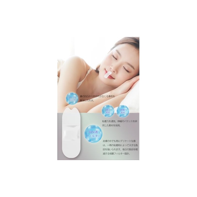 Nana Perfect Sleep 60 Smooth Fit Comfortable Nasal Breathing Tape