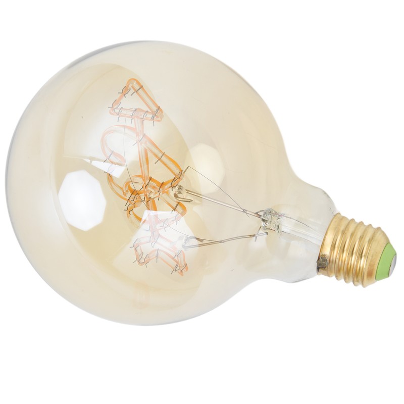 Edison Led Light Bulbs 4W 2200K Warm Light Transparent Energy