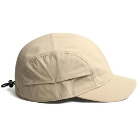 XYIYI Khaki Unisex Quick Dry Baseball Cap Adjustable Waterproof Sun Protection Sport Hats
