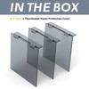 Flamorrow Air Conditioner Thermostat Panel Protection Cover, 3 Pack 4.7"