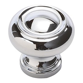 Hickory Hardware P3151-CH 1-1/4-Inch Cottage Cabinet Knob, Chrome