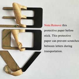 Tailgate Insert Letters Compatible with Chevy Colorado Accessories 2021 2022 3D Emblems Badge with Strong 3-m Adhesive Matte Black