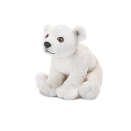 Mimex WWF15470 - Junior Eisbär sitzend, 19 cm