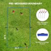 PATIASSY Premium Professional Outdoor Volleyball Net Set with Adjustable Height
