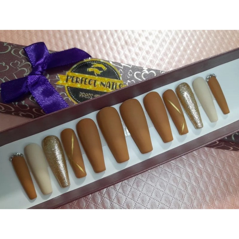 Perfect Nails Press On Uñas Postizas Manos