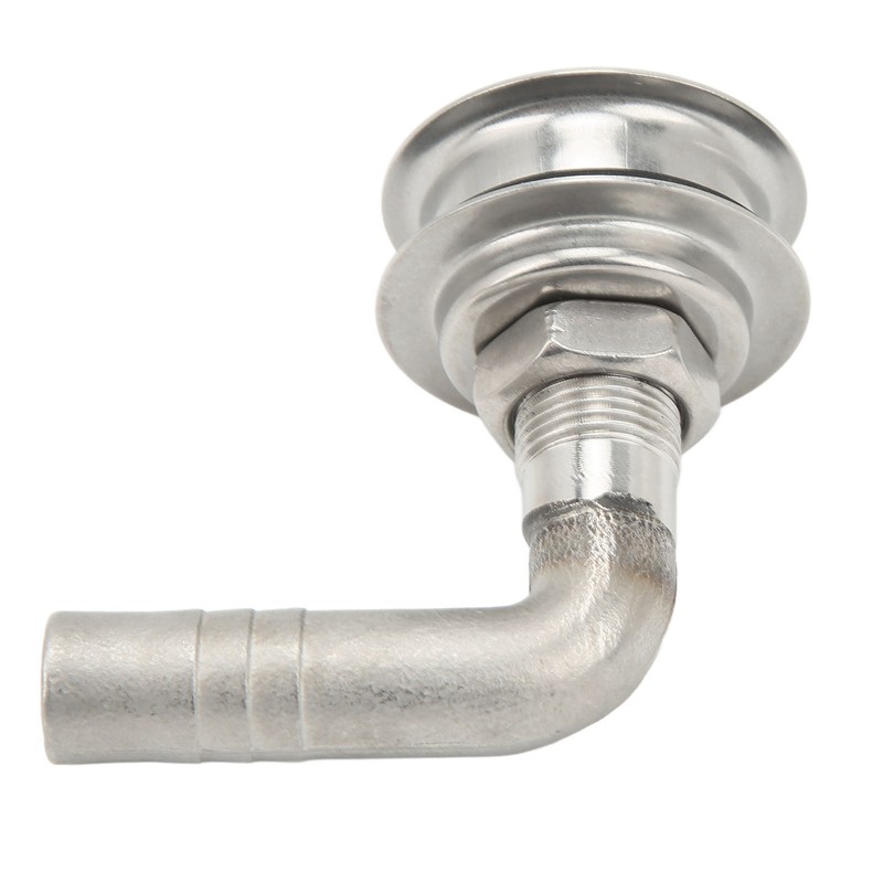 Fuel Tank Vent with Mounting Gasket 90 Degree Elbow Marine