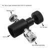 G1/2-14 CO2 Refill Adapter Connector Black Soda ASA Release Valve