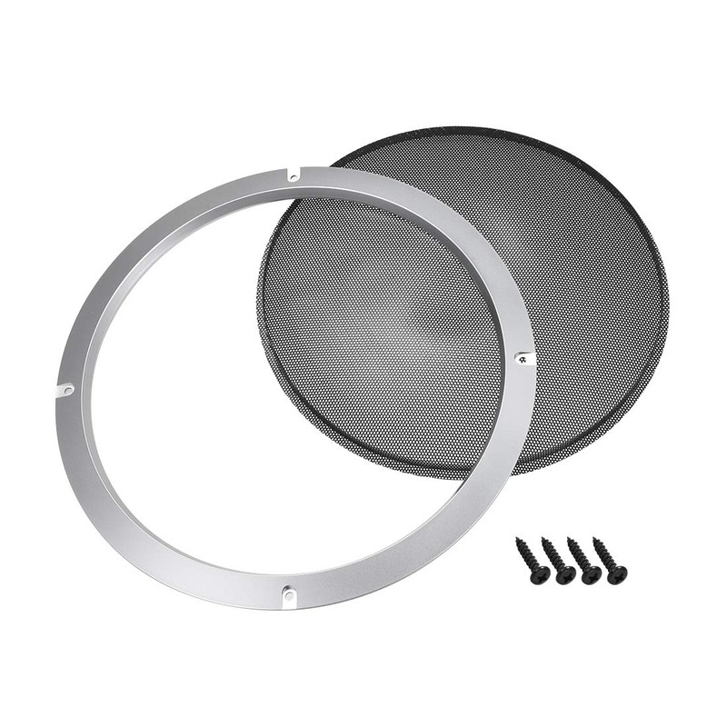 uxcell 10" Speaker Grill Mesh Decorative Circle Woofer Guard Protector