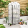 Christow Greenhouse Cover Replacement 4 Tier, Reinforced Mini Growhouse Protector