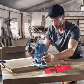 Metric Ruler - Pocket Metal Slide Stop Marking Ruler | Measuring Tools and Scribing Rulers, Square Ruler for Marking and Measuring