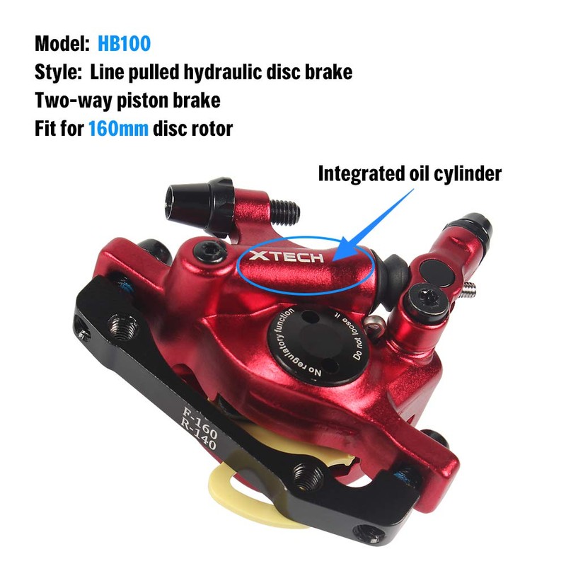 Lixada Hydraulic Brake Disc Brake Disc Brake Bicycle Hydraulic Disc