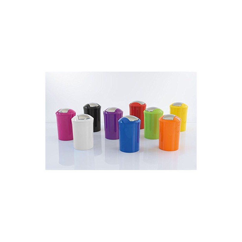 Spirella Sydney Acrylic Bin, Orange