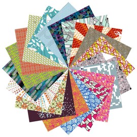 Origami Paper Gift Set | 200 Sheets, 15cm Square | Designer Patterns Complete Collection