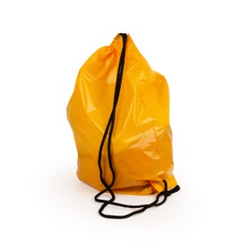 2 x Plastic Drawstring Bags for PE, Swimming, Sports, Gym, Shoes, Crossbody Carry Athletic Style