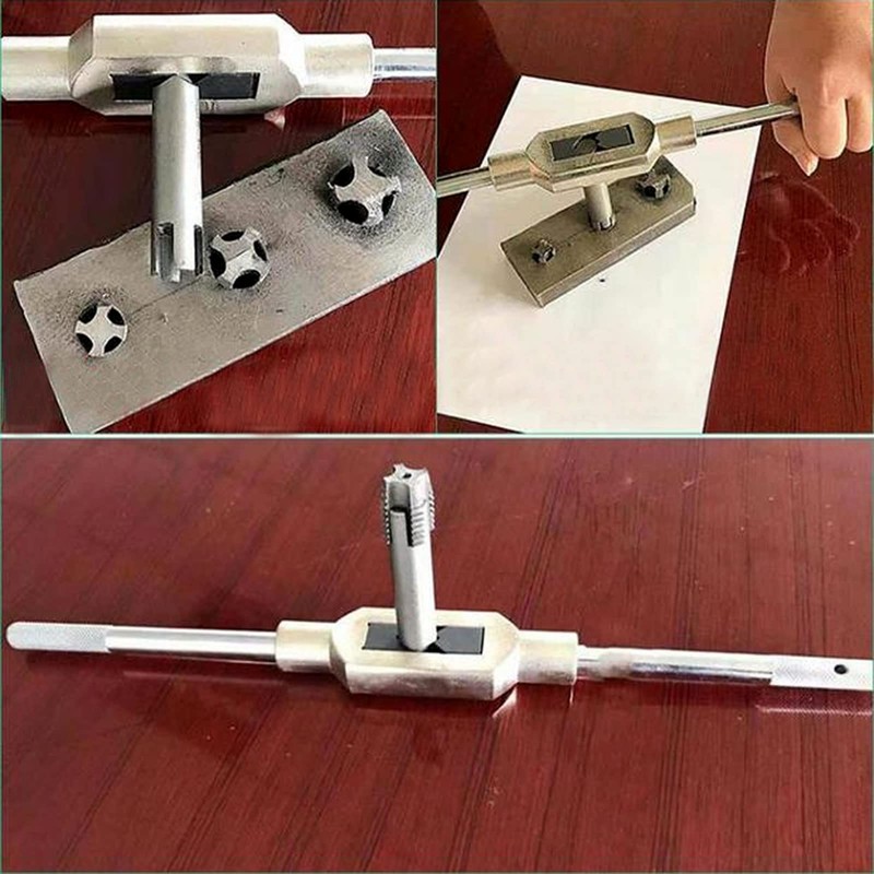 10 Pcs Screw Tap Extractor Set, High Speed Steel Extractor