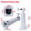 PCUORLEORS Surveillance Security Camera Mount Bracket,Aluminum Alloy Mount Compatible with