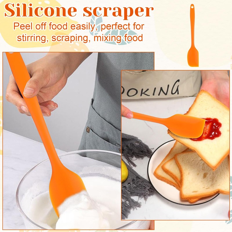 MAQUITA 6 PCS Dehydrator Trays with Scraper - Nonstick Silicone