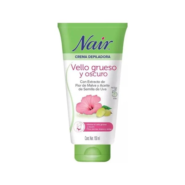 Nair Crema Depiladora Corporal Vello Grueso y Oscuro 150 ml.