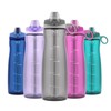Pogo BPA-Free Tritan Plastic Water Bottle with Soft Straw, 40