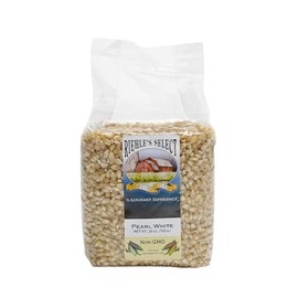 Riehle's Select Popping Corn - Pearl White Old Fashioned Whole Grain Popcorn - 28 Ounce Resealable Bag - Non GMO, Gluten Free, Microwaveable, Stovetop and Air Popper Friendly