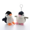 Men Women Creative Cute Lovely Fluffy Plush Penguin Keychain Key-Chains