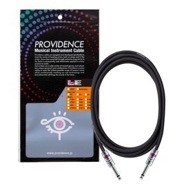 Providence LE501 Shielded Cable 5m S/S Plug (Straight/Straight), Black