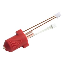 Imdinnogo 3D Printer Accessories K1 Max Ceramic Heating Block Hotend Kit Replacement: 0.4mm Nozzle Thermistor Titanium Alloy Throat High-Speed Print Head with Silicone Sock for K1 1.75mm Filament