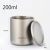 SPORTARC Portable Camping Water Cup Titanium Cup Double Wall Titanium